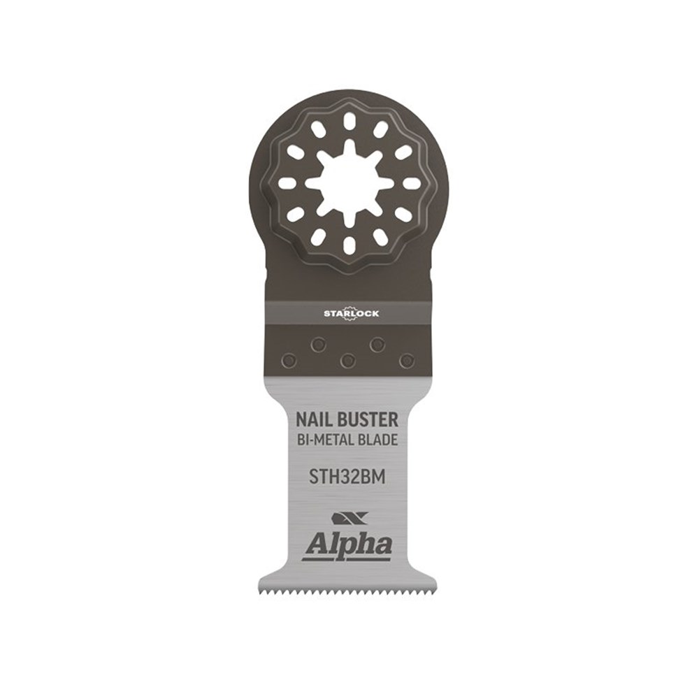 ALPHA STARLOCK NAIL BUSTER 32MM BI-METAL MULTI-TOOL BLADE 3 PACK